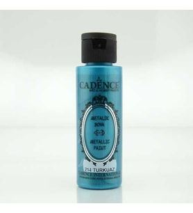 Cadence Metalik Boya 70 ml. 214 Turkuaz 