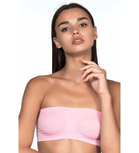 PEMBE MI Emay 4002 Soft Straplez Büstiyer