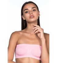PEMBE MI Emay 4002 Soft Straplez Büstiyer