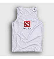Presmono Unisex Beyaz Dota 2 Logo Oyun Atlet 420270tt (Beyaz)