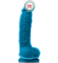 Astarte NS Novelties Colours Dual Density 5″ Realistik Dildo 13 cm Mavi
