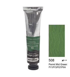 Bigpoint Yağlı Boya 45 ml Permt Middle Green 508 x 6 Adet