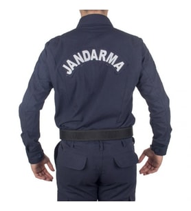Jandarma Asayiş Kışlık Takım Gömlek-Pantolon Lacivert Renk Atmaz