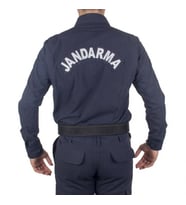 Jandarma Asayiş Kışlık Takım Gömlek-Pantolon Lacivert Renk Atmaz
