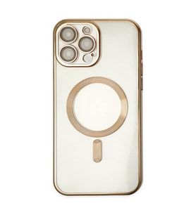 Iphone 14 Kılıf Kross Magneticsafe Kapak - Gold