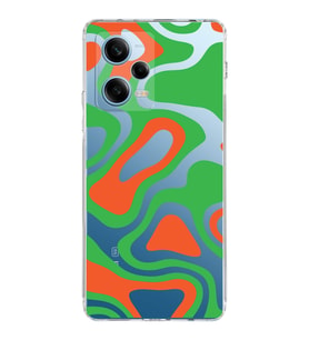 PrintiFy Xiaomi Redmi Note 12 Pro 5G Uyumlu Kamera Korumalı Renkli Desen Tasarımlı Kılıf