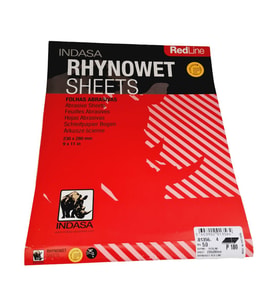INDASA RHYNOWET RED LINE 180 KUM Zımpara  Hızlı ve Kusursuz Zımparalama Deneyimi  5 ADET (Çok Renkli)