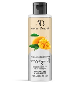 Aurora Boreale Mango Aromalı Afrodizyaklı Masaj Yağı 150 ML