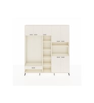 Arges Gardrop 11 Raflı Tek Çekmeceli 7 Kapaklı 220x30x243 Aytaşı-Aytaşı
