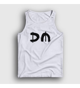 Presmono Unisex Beyaz DM V2 Depeche Mode Atlet 140260tt (Beyaz)