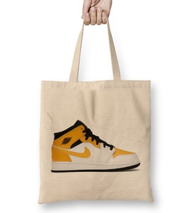 Jordan 1 Mid University Gold Bez Çanta Uzun Saplı