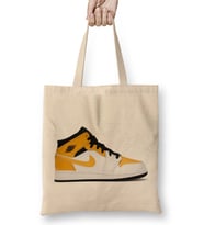 Jordan 1 Mid University Gold Bez Çanta Uzun Saplı