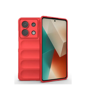 Poco X6 Kılıf Optimum Silikon - Kırmızı