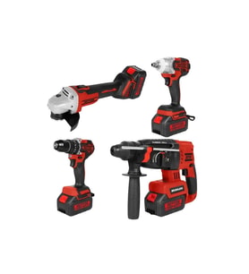 RP-1380 Akülü Kombo 4'Lü Set Kömürsüz 20V 5 Ah