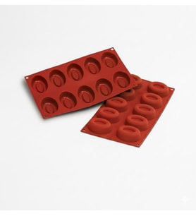 Silikomart SF084 Orta Oval Savarin Profesyonel Silikon Kalıp