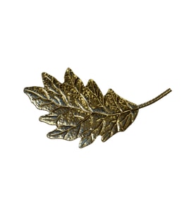 METAL YAPRAK DEKOR ORTA 60 x 35 cm