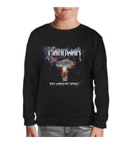 Manowar - Lord of Steel Siyah Çocuk Sweatshirt