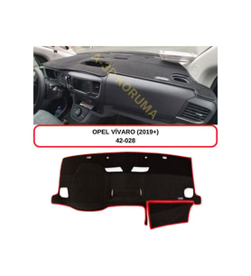 Opel Vivaro (2019+) Torpido Koruması / Halısı / Örtüsü