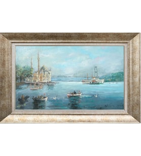 GÜMÜŞ ÇERÇEVELİ TABLO N1268