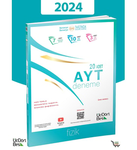 345-2024 Model 20'li AYT Fizik Denemesi