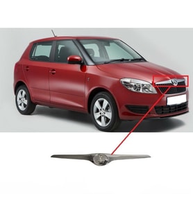 SKODA FABİA 2011 - 2015 ÖN MOTOR KAPUT ARMASI KROM