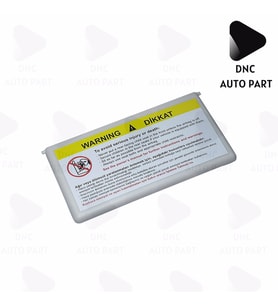 Mercedes C Class W203 2001-2007 için Güneşlik Ayna Kapağı-BEJ