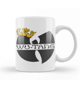 Wu Tang Clan Logo Wutang Clan Vintage 9Os Vintage Style Kupa Bardak Porselen