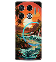 Infinix GT 20 Pro Kılıf Boutique Baskılı Resimli Retro Mountain Pcode -079