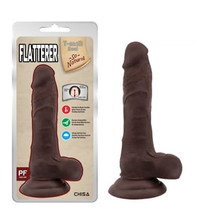 Flatterer Kıkırdaklı Gerçekçi Dildo - 18.6cm