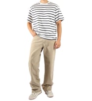 Bej Denim Pantolon