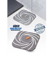 Gri Süzgeçli Silikon Lavabo Gider Kapağı Koku Önleyici Banyo Mutfak 15 cm