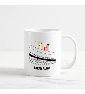 Gardiyan Kupa Bardak (2. Tasarım) (Beyaz)