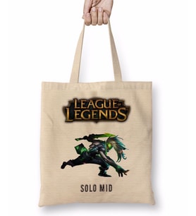 League Of Legends Ekko Bez Çanta Uzun Saplı