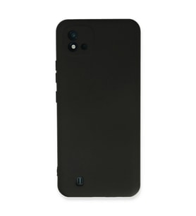 Realme C11 2021 Kılıf Nano İçi Kadife - Siyah
