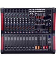 ODO MD-12M299-7 12 KANALLI ÇİFT EFEKTLİ 2x700 WATT ANFİLİ POWER MİKSER