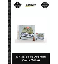 Özel Üretim Aromatik Meditasyon Koku Rahatlatıcı White Sage Aromalı Konik Tütsü