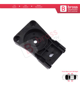 Ford Mondeo MK4 BA7 2007-2015 4/5 Kapı İçin Elektrikli Ön Arka Kapı Cam Kriko Motor Kapağı