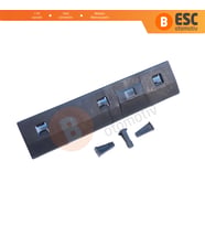 Mercedes Sprinter W901 W902 W903 W904 VW LT MK2 1996-2006 İçin Arka Bagaj Kapı Üst Plaka Bakaliti