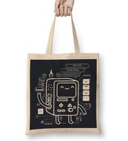 Adventure Time Bmo 04 Bez Çanta Uzun Saplı