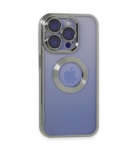 Northcity iPhone 15 Pro Max Slot Silikon Kılıf - Gümüş, El Değiştirmez ve Kırılmaz Koruma