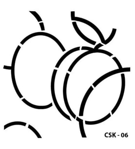 CADENCE CSK-06 STENCİL ŞABLON 25x25 - KAYISI
