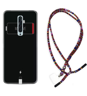 Oppo Reno 2Z 4 Lite 4 Pro 5 6 7 A31 Kılıf Boyun Asklı Rasta Silikon My Love 1402