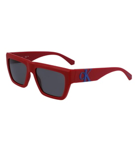 Calvin Klein CKJ23653S 600 55 Unisex Güneş Gözlüğü (Kırmızı)