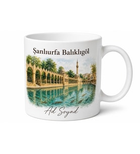 Şanlıurfa Balıklıgöl Hatıra Kupa Bardak Doğu Anadolu Tarihi Hediye
