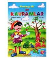 Pinokyo ile Zıt Kavramlar Kitabı Yumurcak Yayınları