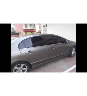 Honda Civic Krom Cam Çıtası 2002 - 2006 Arası 4 Parça
