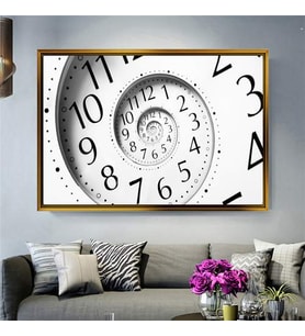 Altın Çerçeveli dekoratif tablo a437 (Gold)