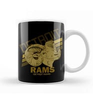 Detroit Rams Kupa Bardak Porselen