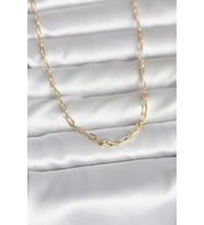 Mey İthalat® CM 14K Renk Ataç Zincir Model 50 cm Kadın Kolye