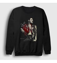 Presmono Unisex Siyah Legend Queen Freddie Mercury Sweatshirt 405561tt
